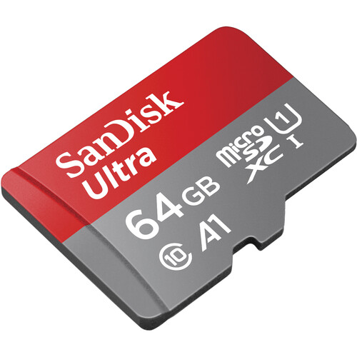  SanDisk Ultra 64GB microSD C10 (120MB/s)